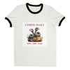 Gemini Snake Unisex Ringer T-shirt