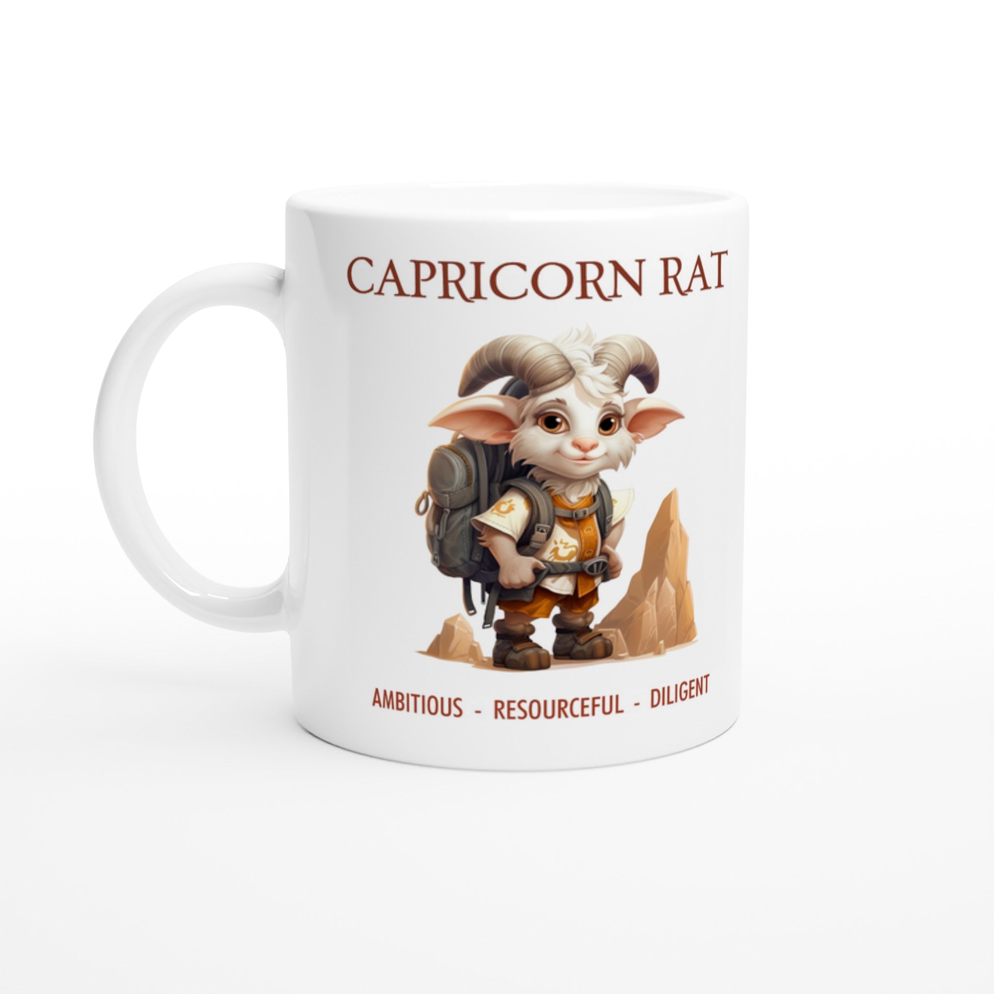 Capricorn Rat (M) Ceramic Mug
