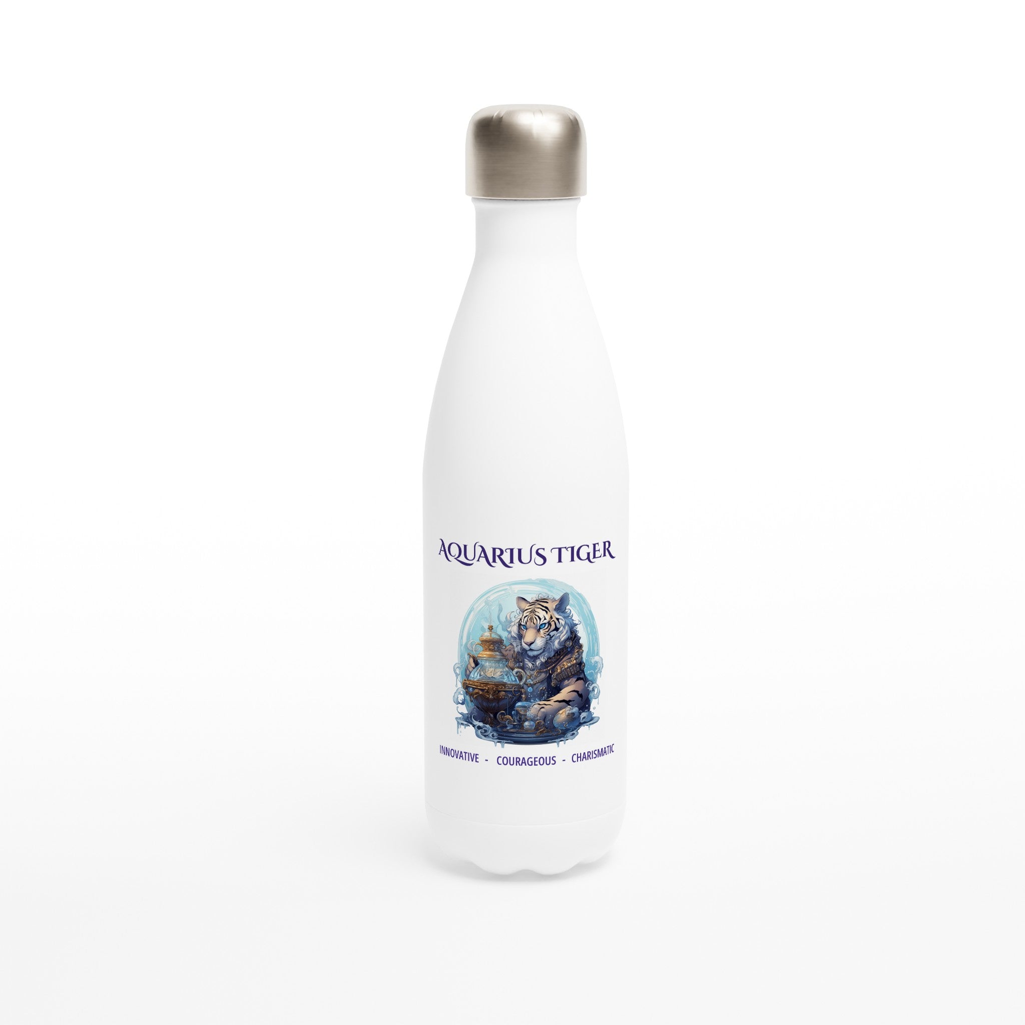 Aquarius Tiger Stainless Steel Water Bottle