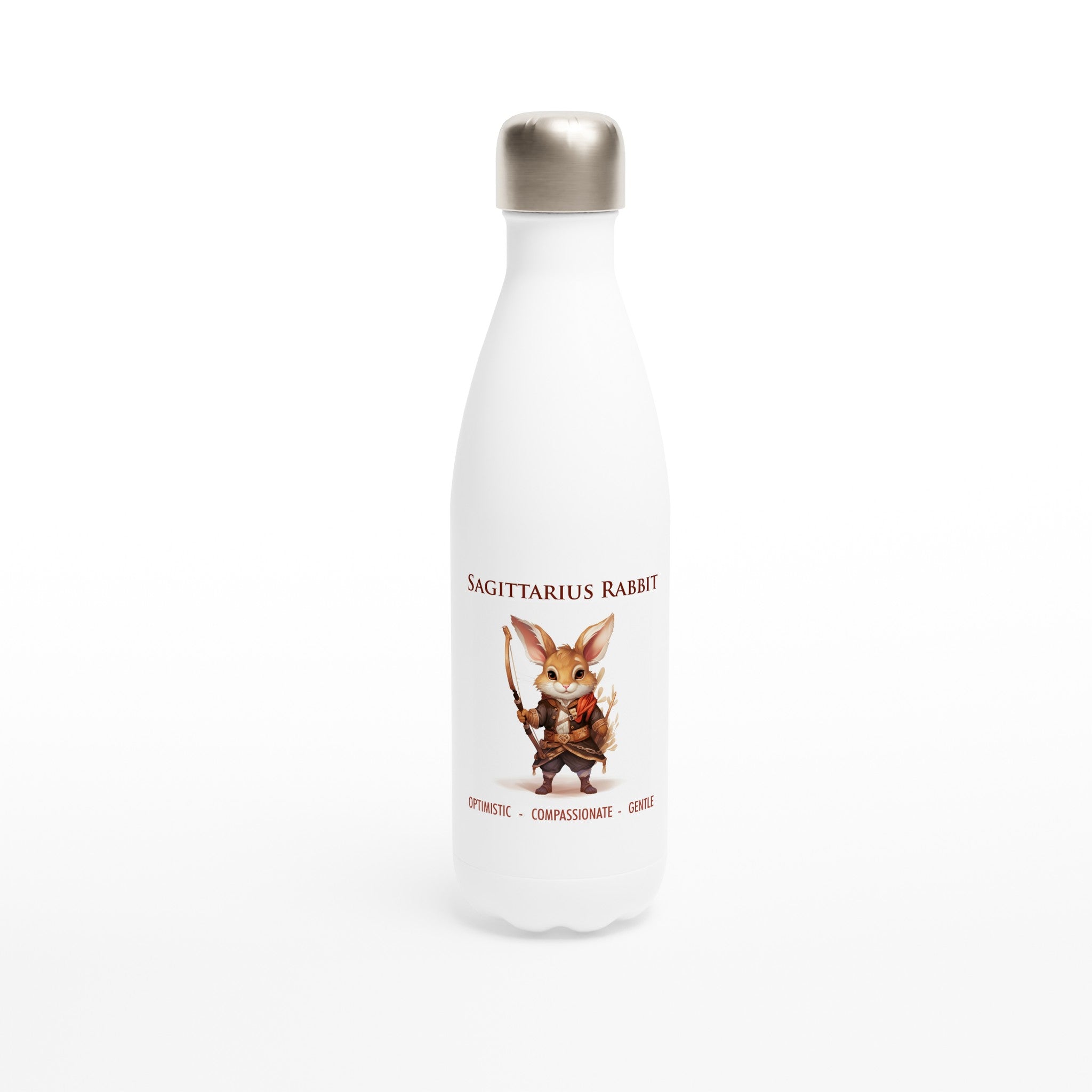 Sagittarius Rabbit Stainless Steel Water Bottle