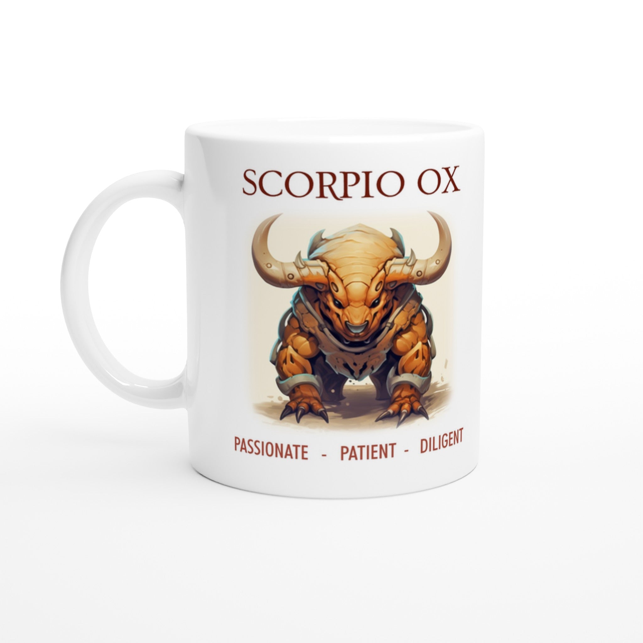 Scorpio Ox Ceramic Mug