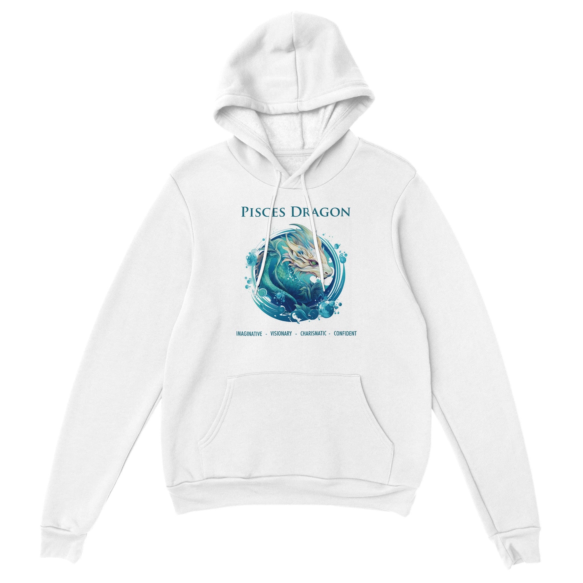 Pisces Dragon Premium Unisex Pullover Hoodie