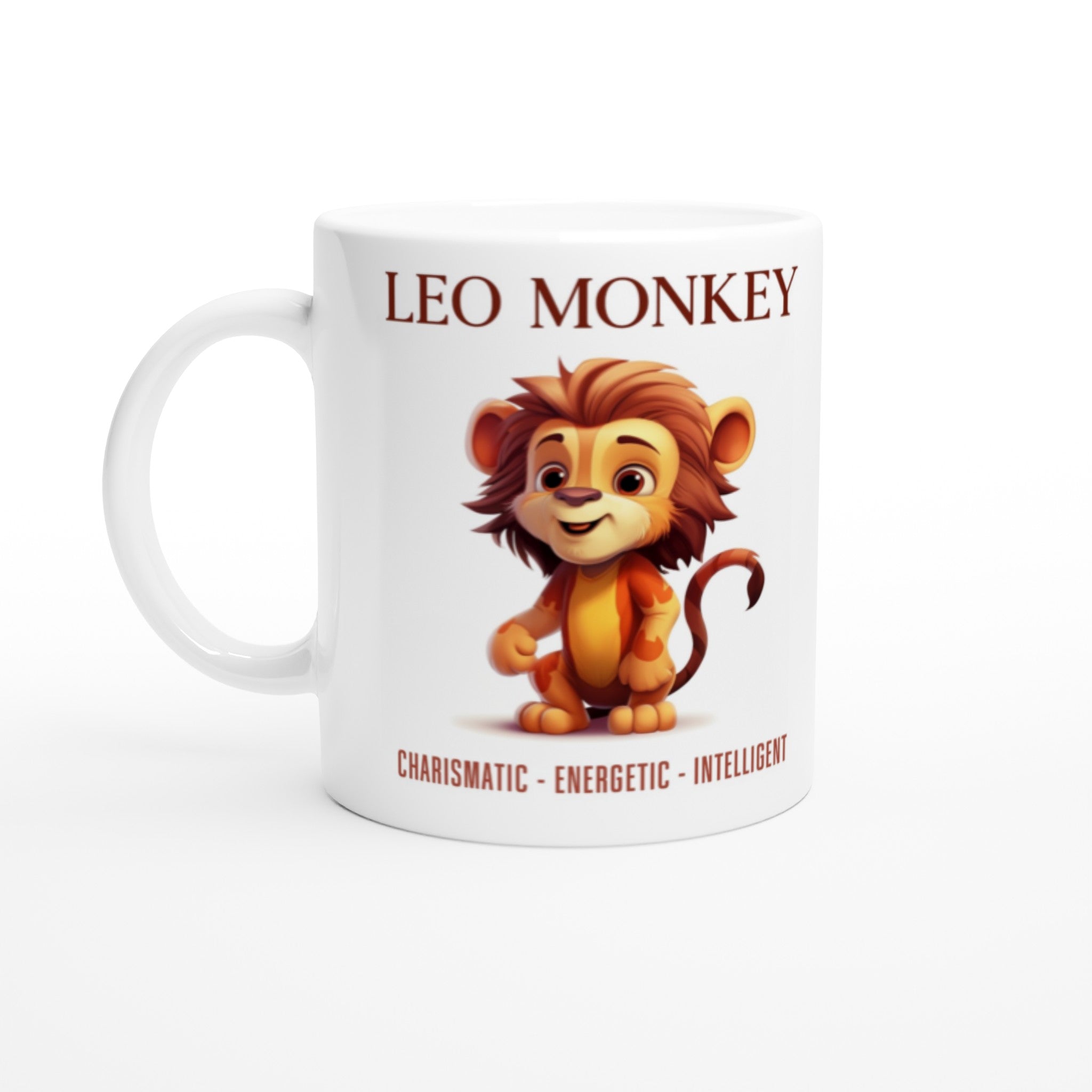 Leo Monkey Ceramic Mug