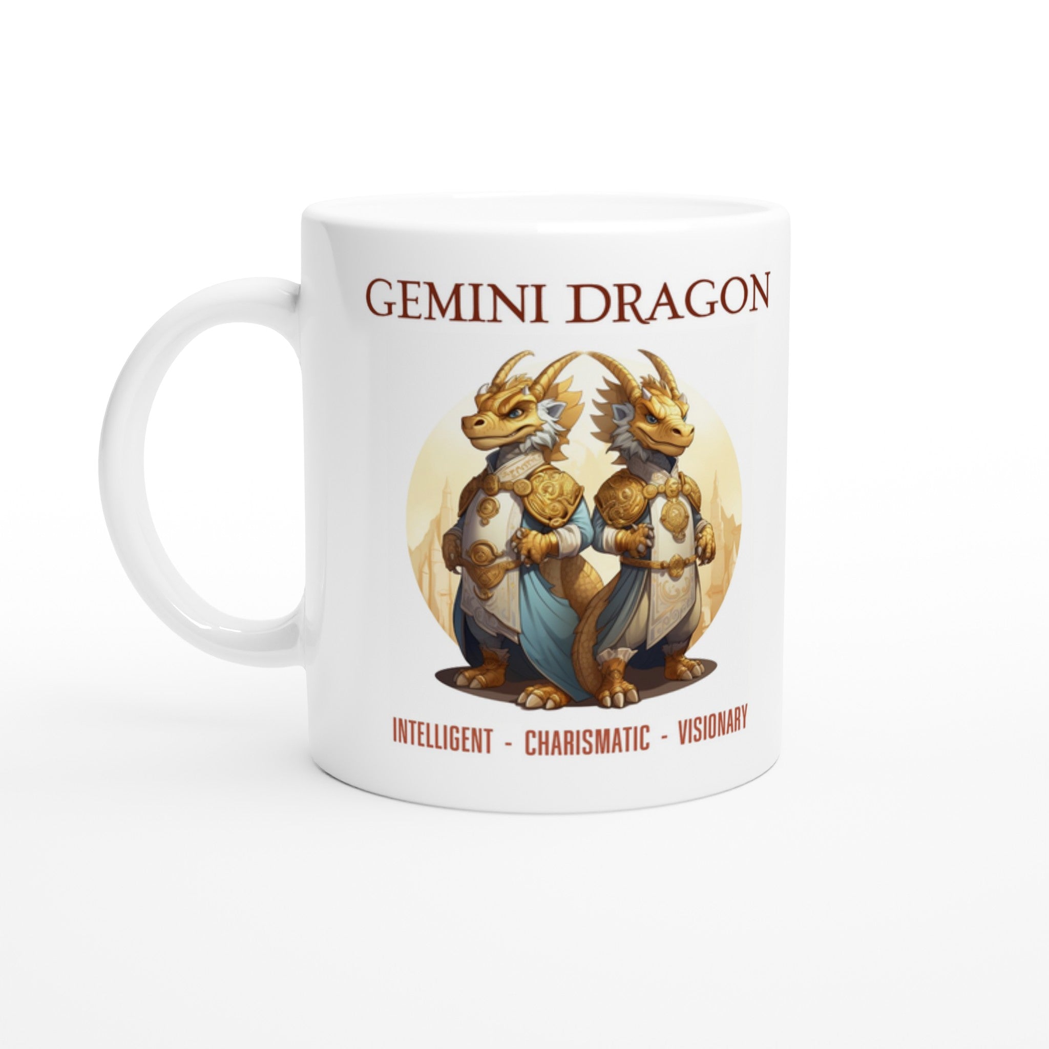Gemini Dragon Ceramic Mug