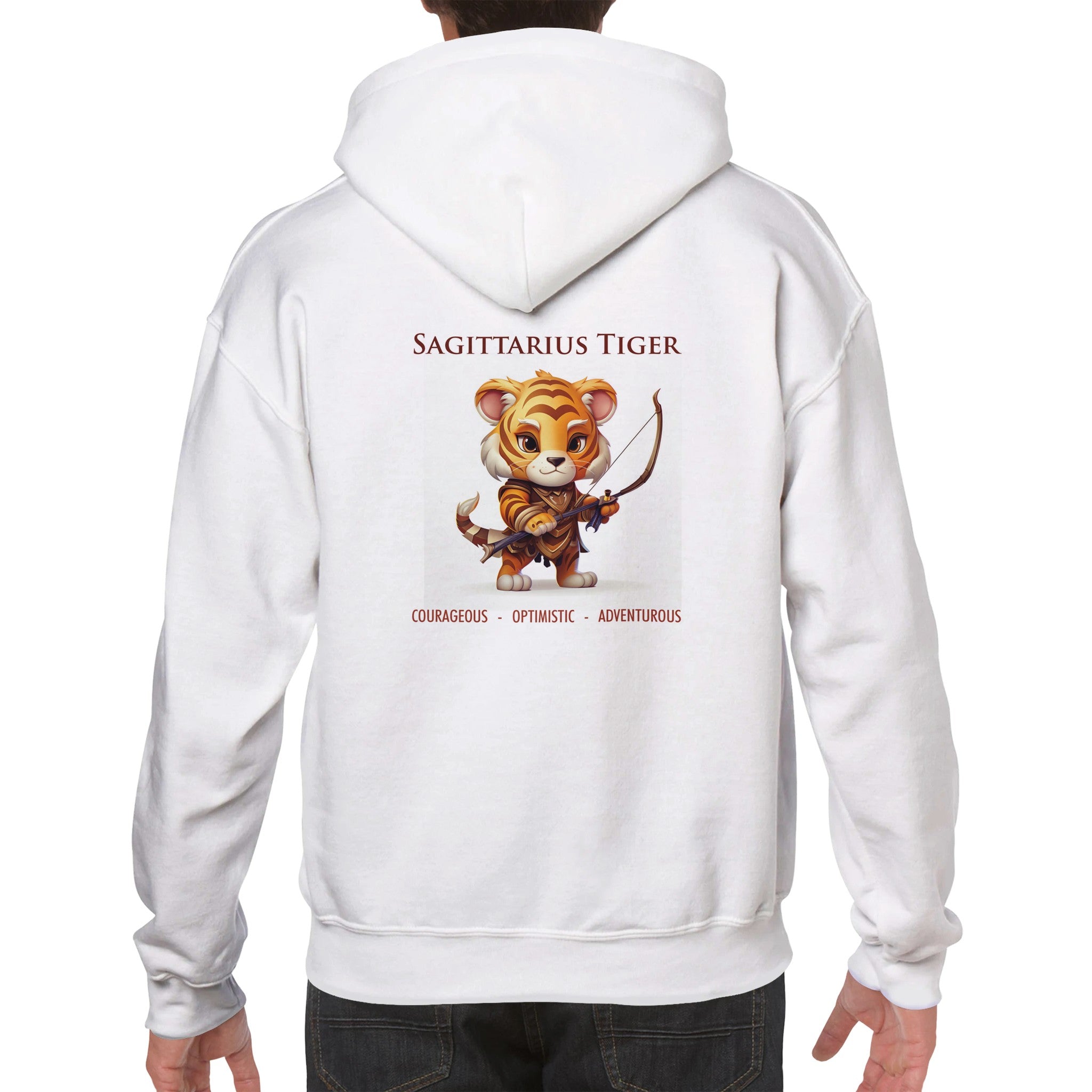 Sagittarius Tiger Premium Unisex Pullover Hoodie