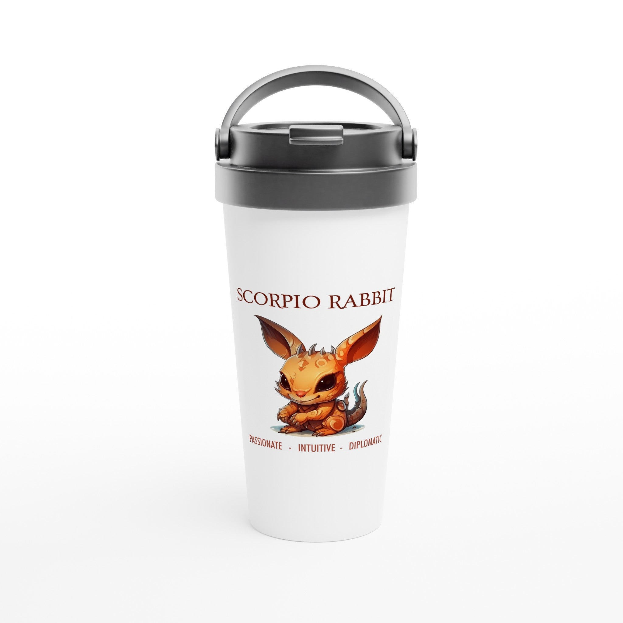 Scorpio Rabbit (M) Stainless Steel Travel Mug