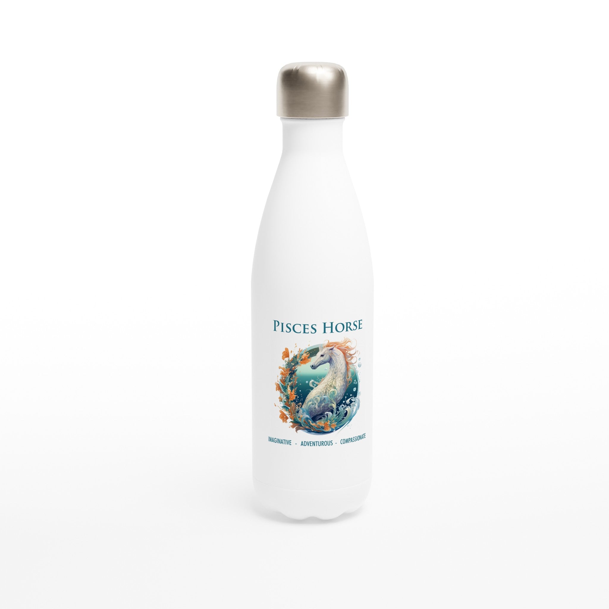 Pisces Horse Stainless Steel Water Bottle
