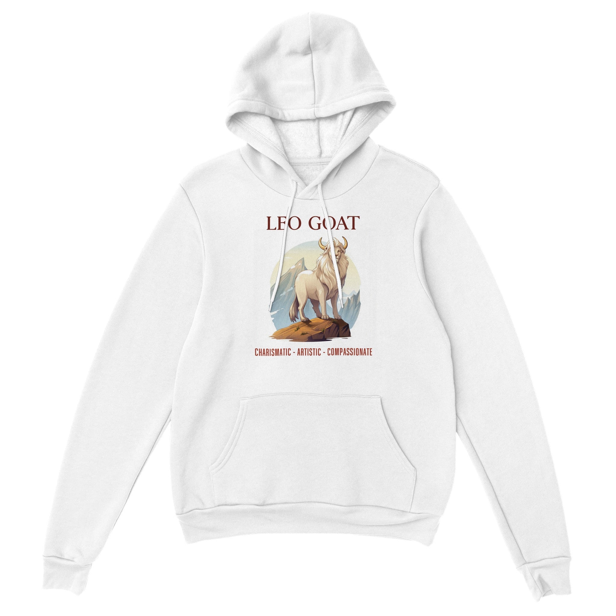 Leo Goat Premium Unisex Pullover Hoodie