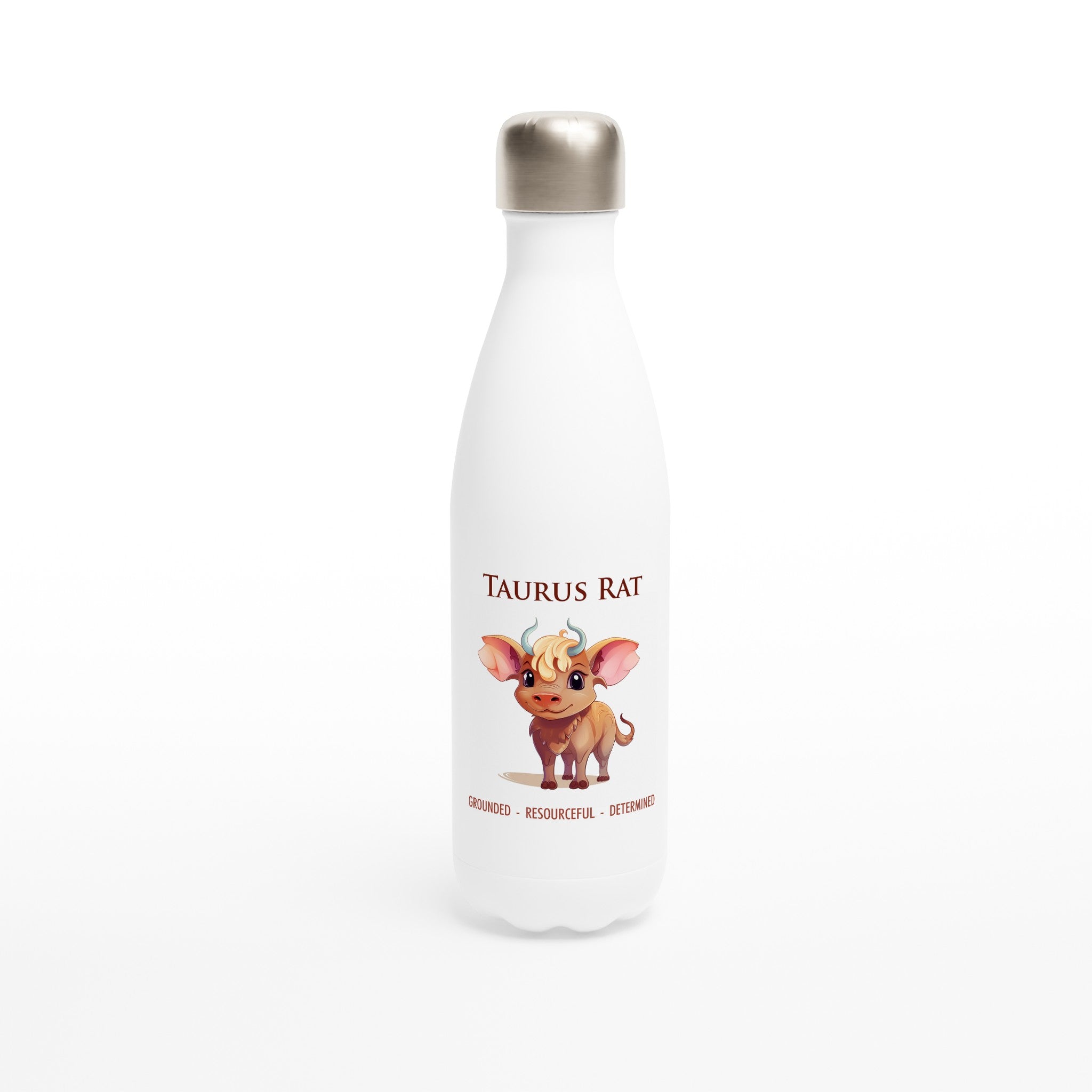 Taurus Rat Stainless Steel Water Bottle
