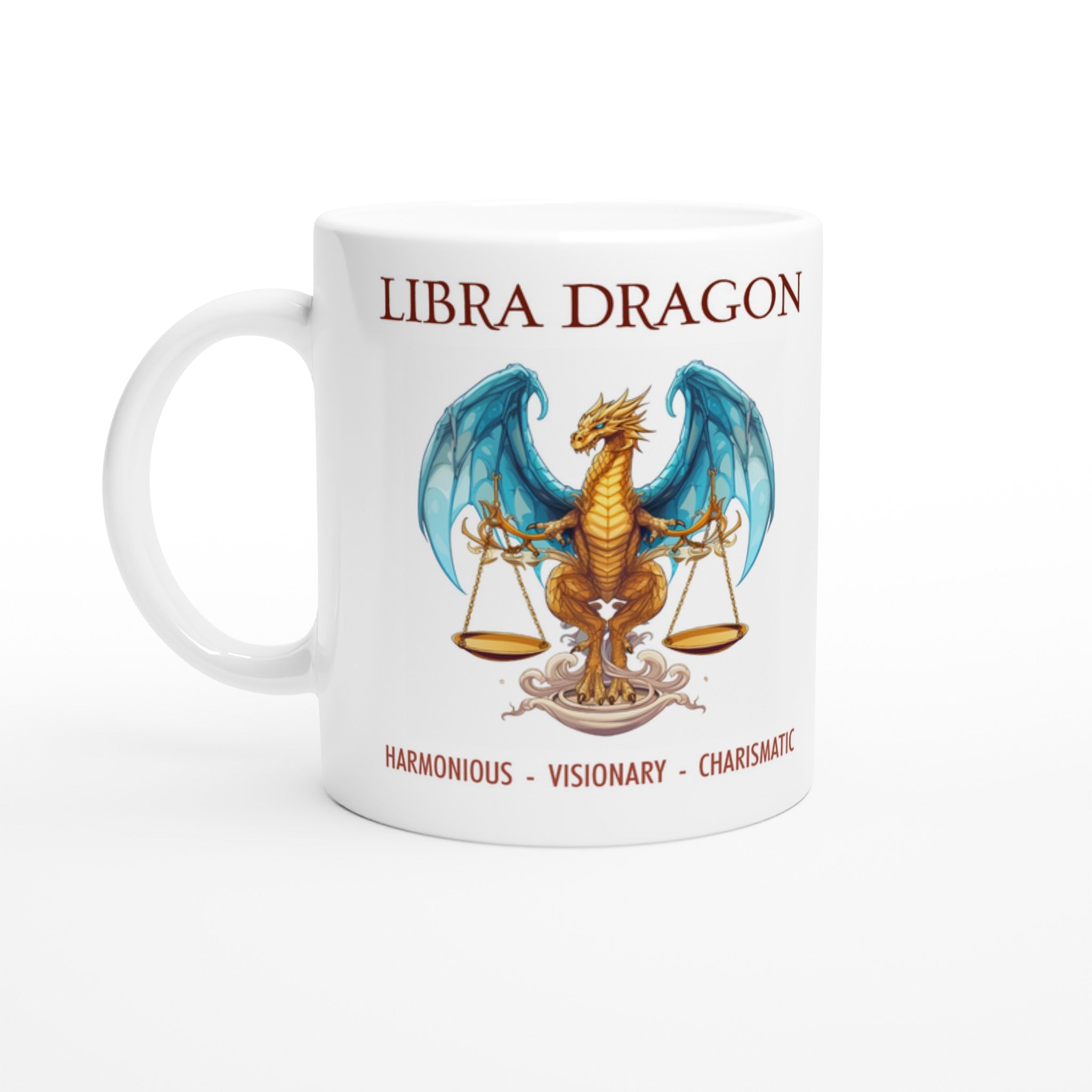 Libra Dragon Ceramic Mug