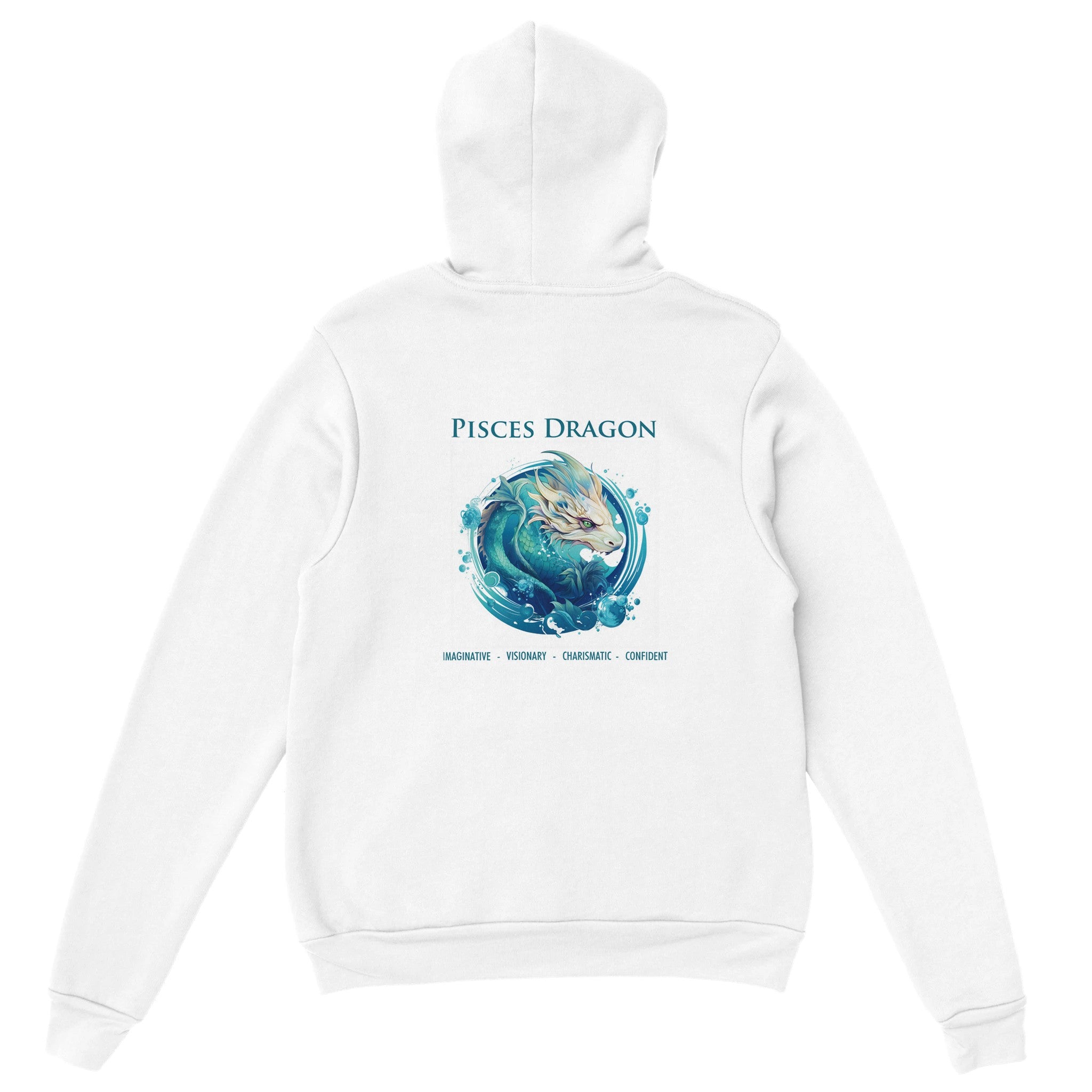 Pisces Dragon Premium Unisex Pullover Hoodie