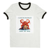 Cancer Monkey Unisex Ringer T-shirt