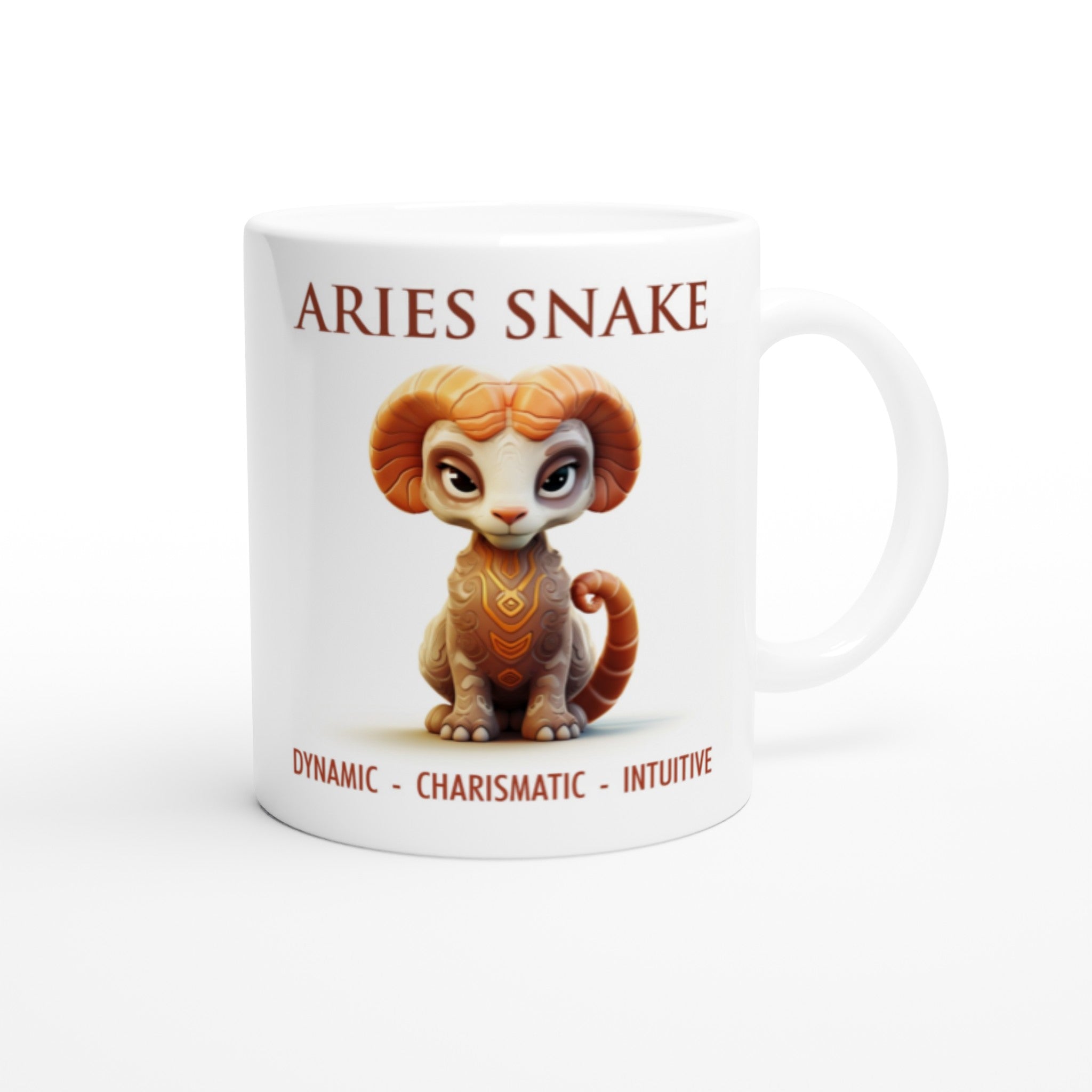 Aries Snake Ceramic Mug