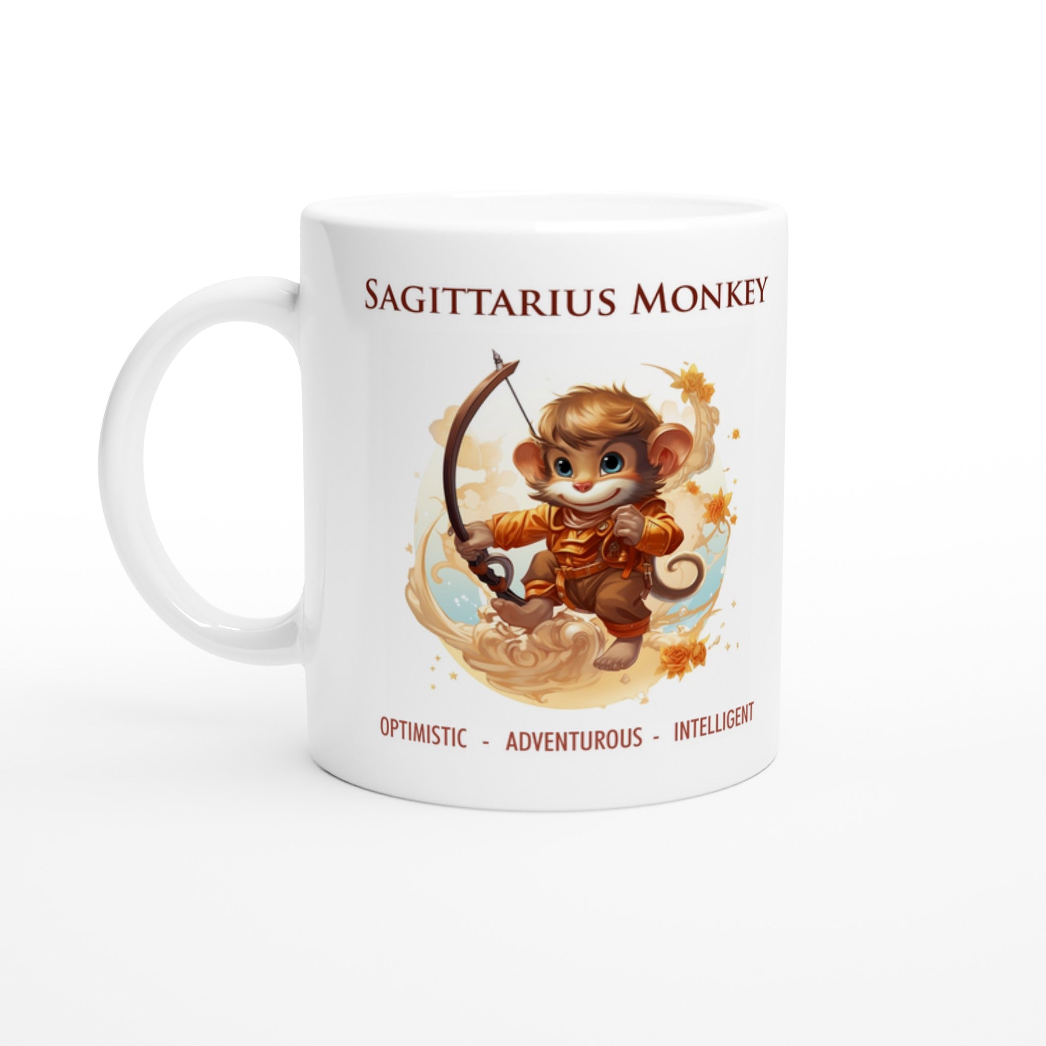 Sagittarius Monkey Ceramic Mug