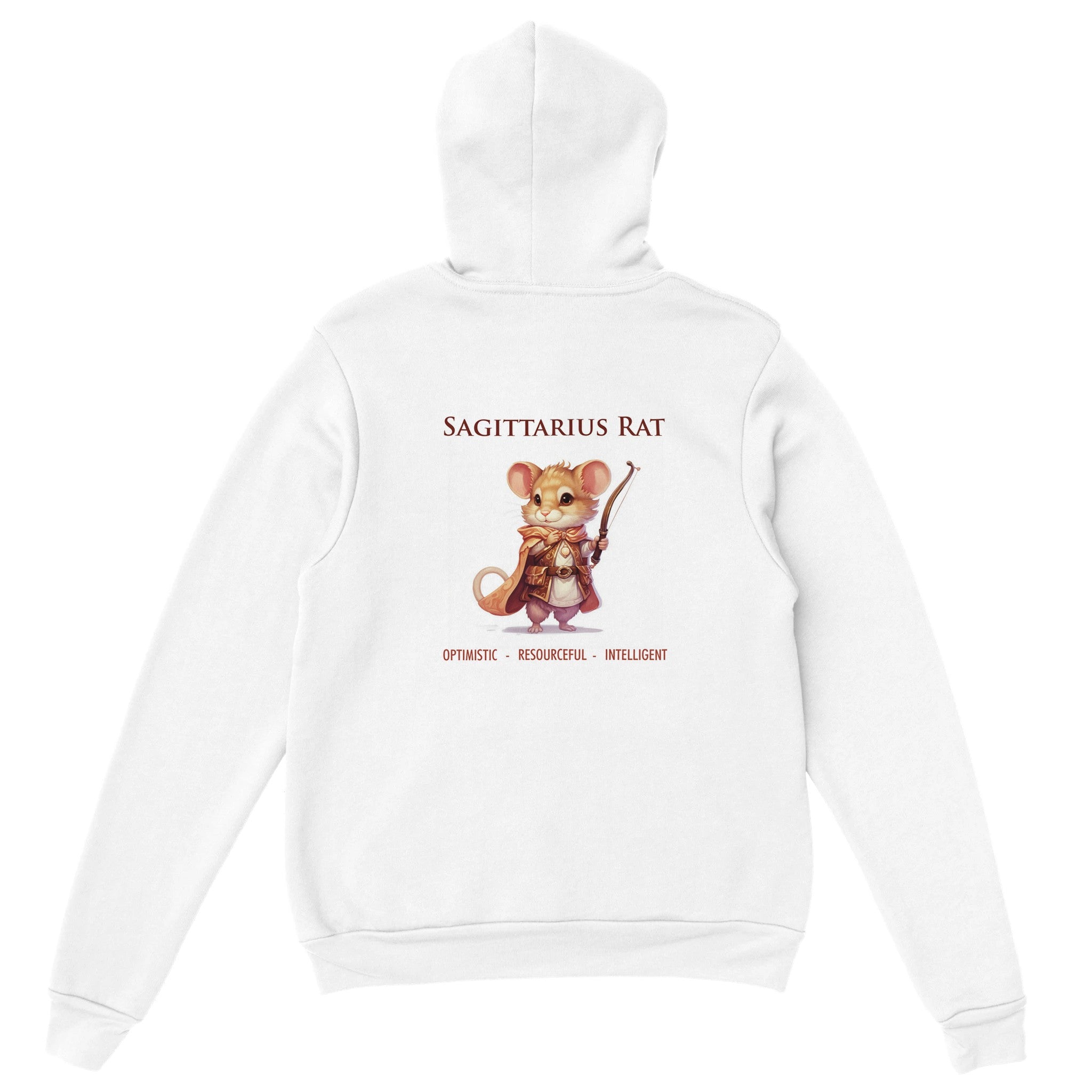 Sagittarius Rat Premium Unisex Pullover Hoodie