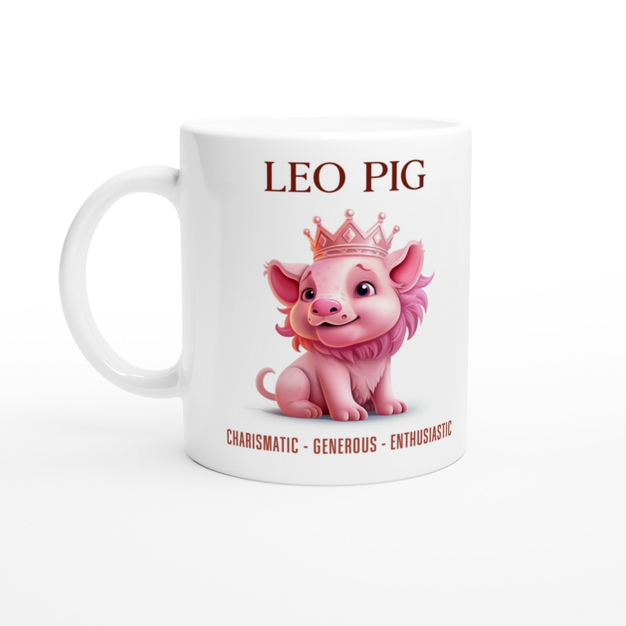 Leo Pig (F) Ceramic Mug