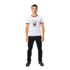 Capricorn Rooster (M) Unisex Ringer T-shirt