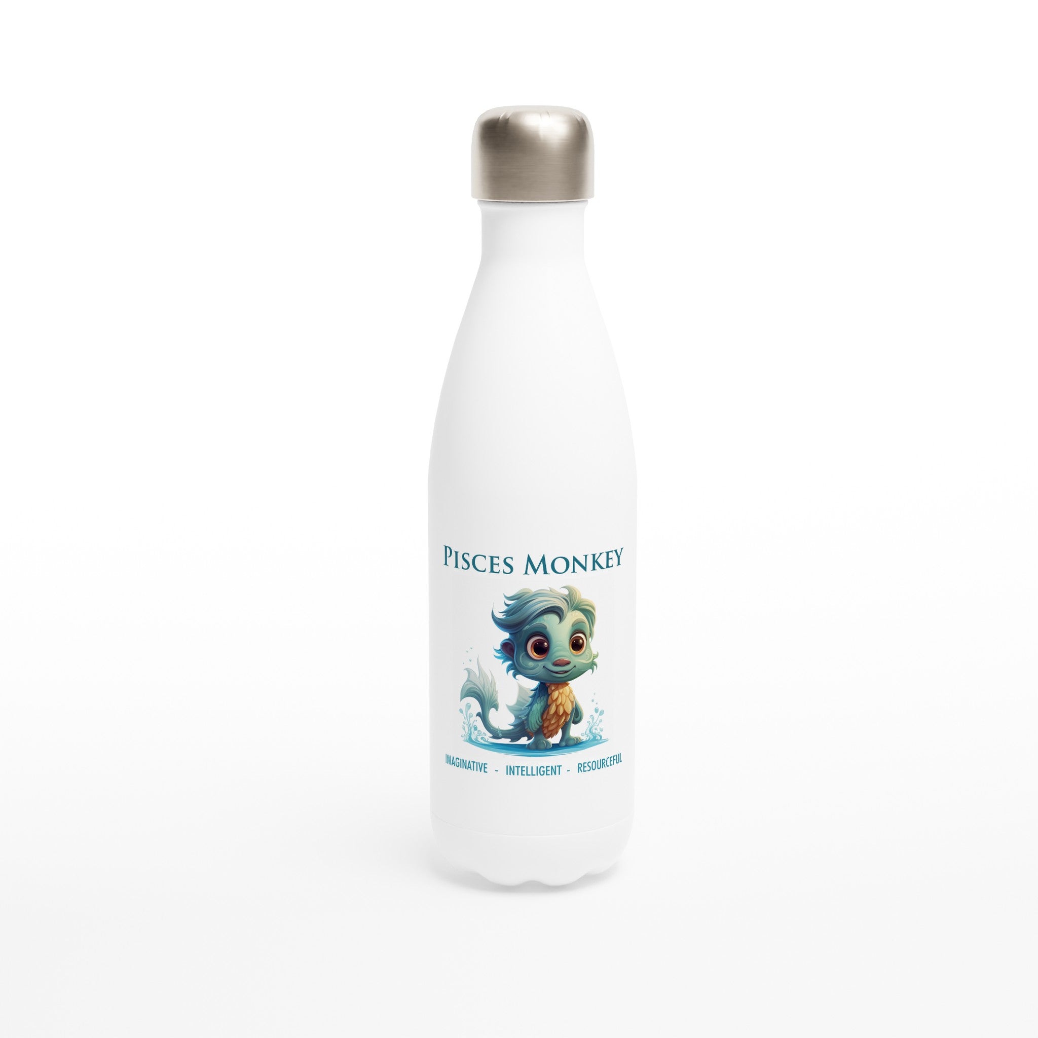 Pisces Monkey (M) Stainless Steel Water Bottle