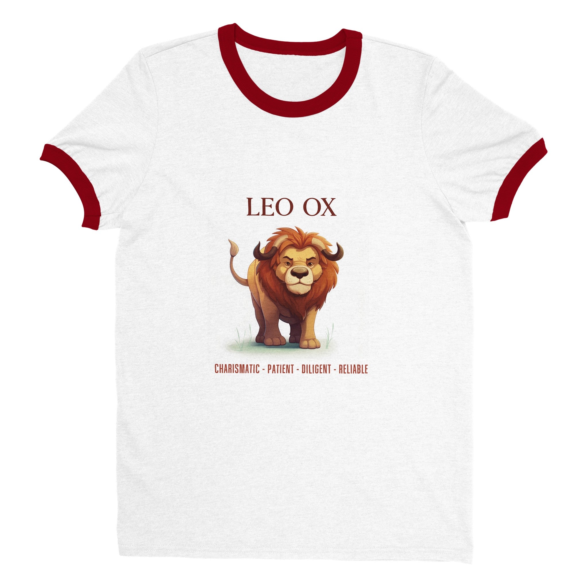 Leo Ox Unisex Ringer T-shirt