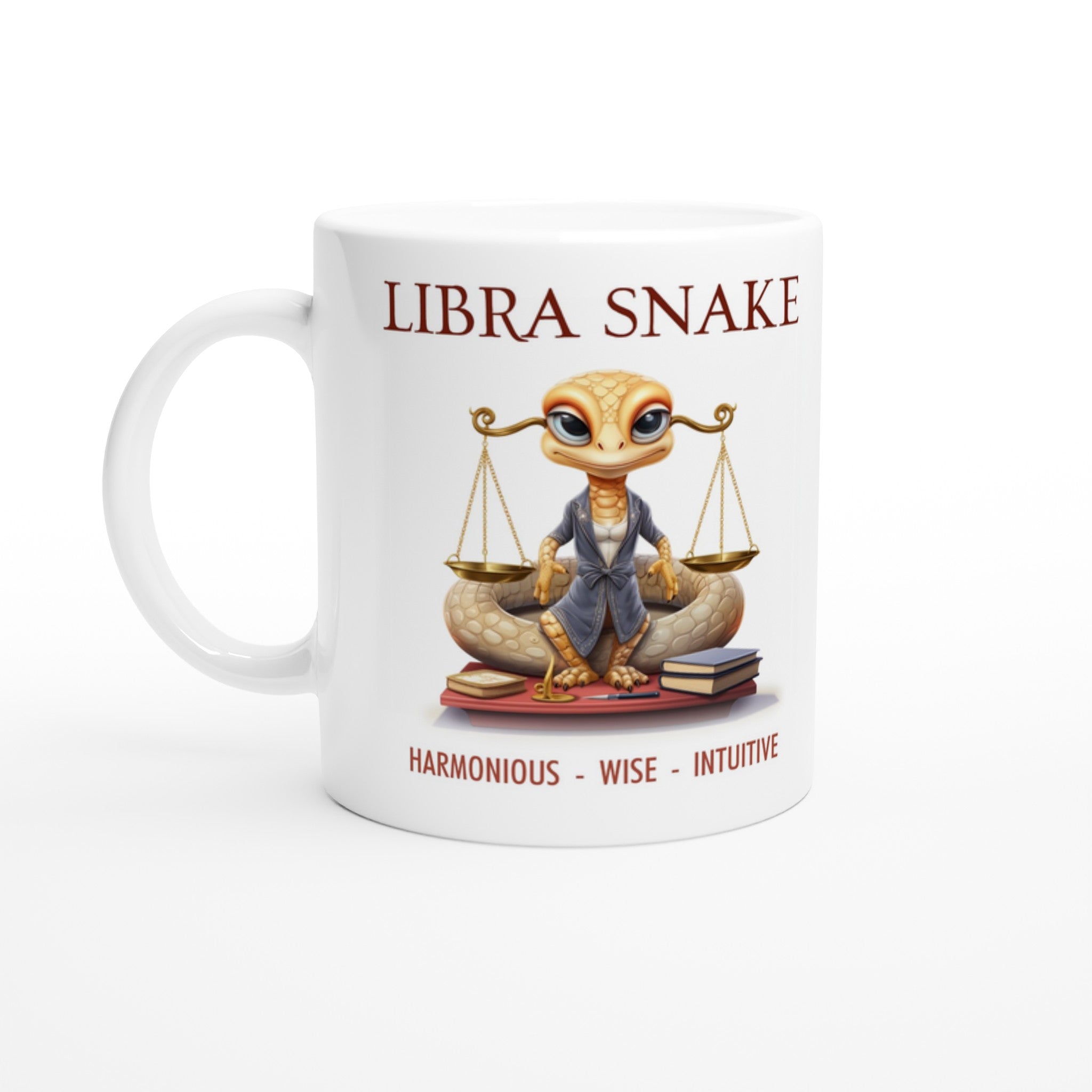 Libra Snake Ceramic Mug