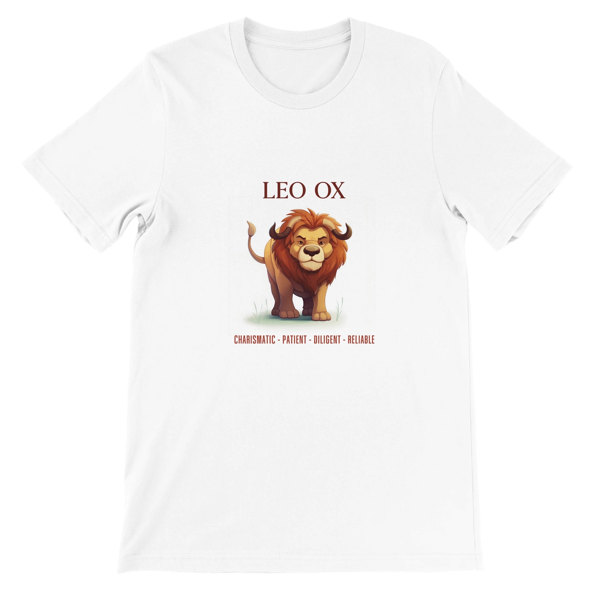 Leo Ox Premium Unisex Crewneck T-shirt
