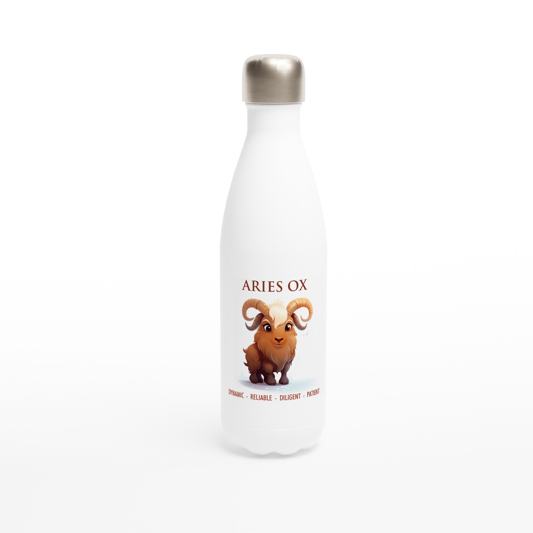 Aries Ox Stainless Steel Water Bottle