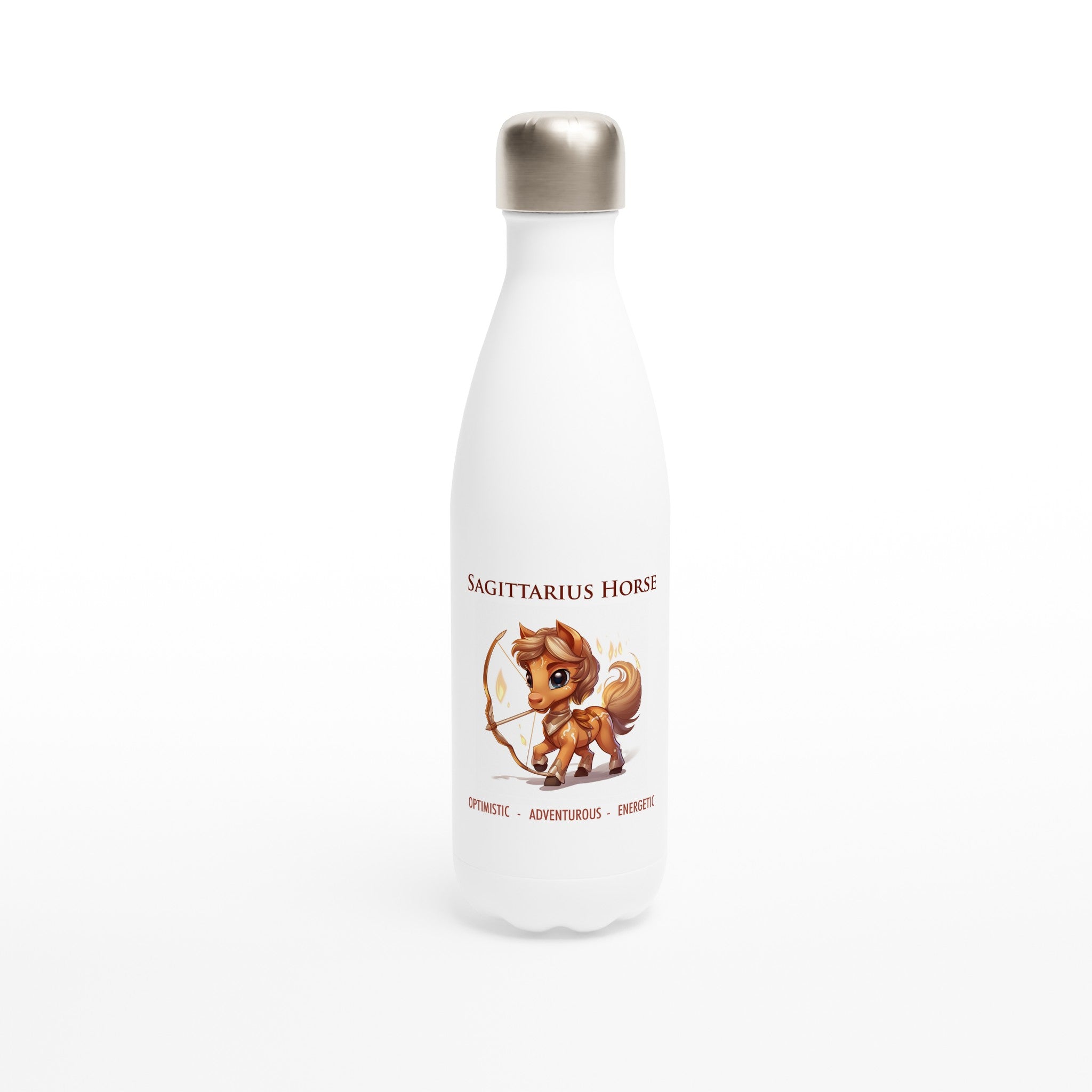 Sagittarius Horse Stainless Steel Water Bottle