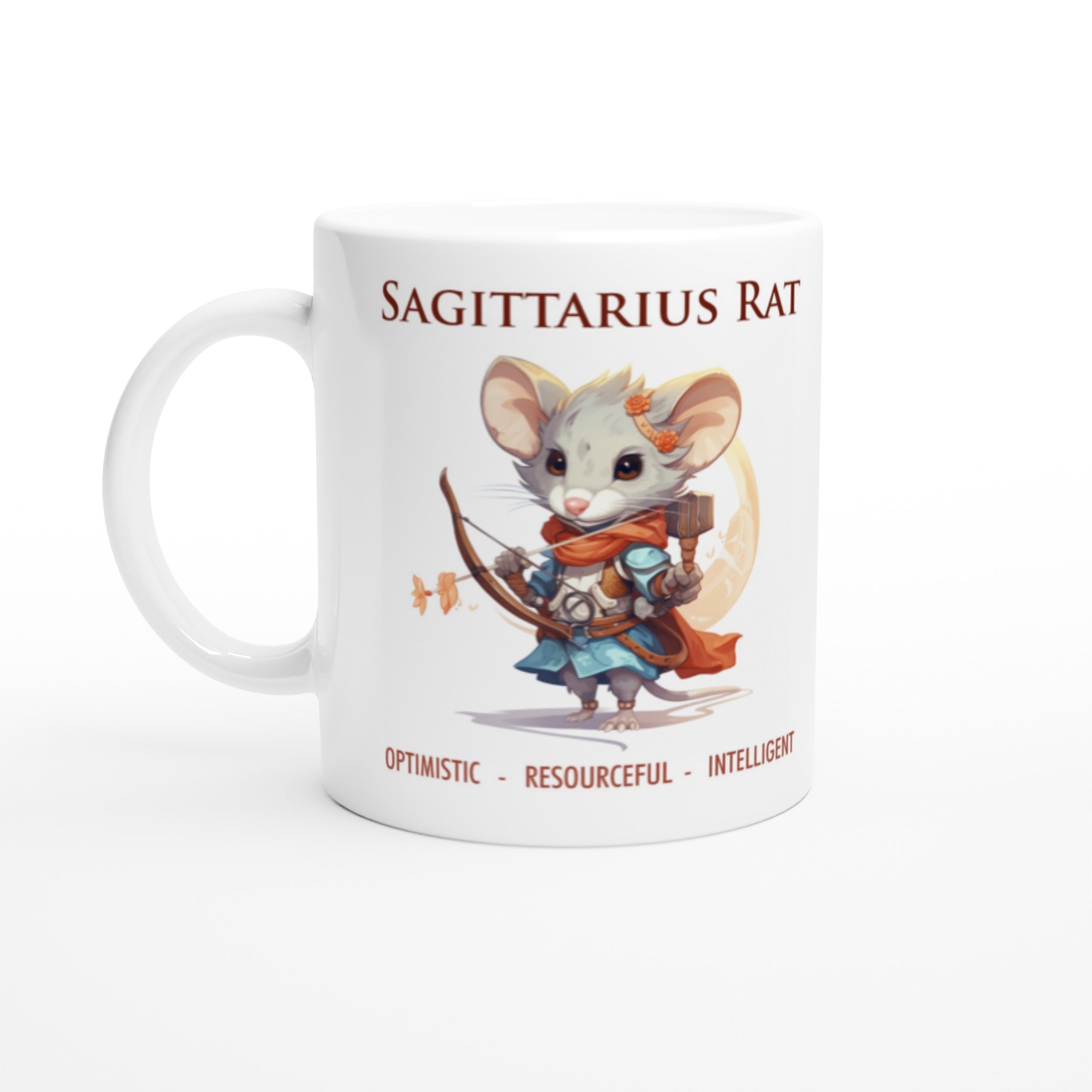 Sagittarius Rat i Ceramic Mug