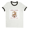 Libra Horse (2) Unisex Ringer T-shirt