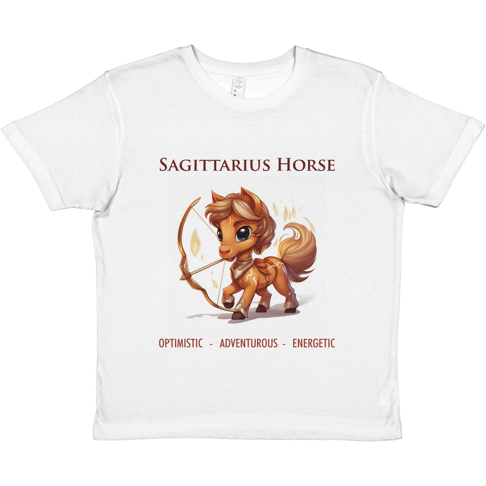 Sagittarius-Horse Premium Kids Crewneck T-shirt