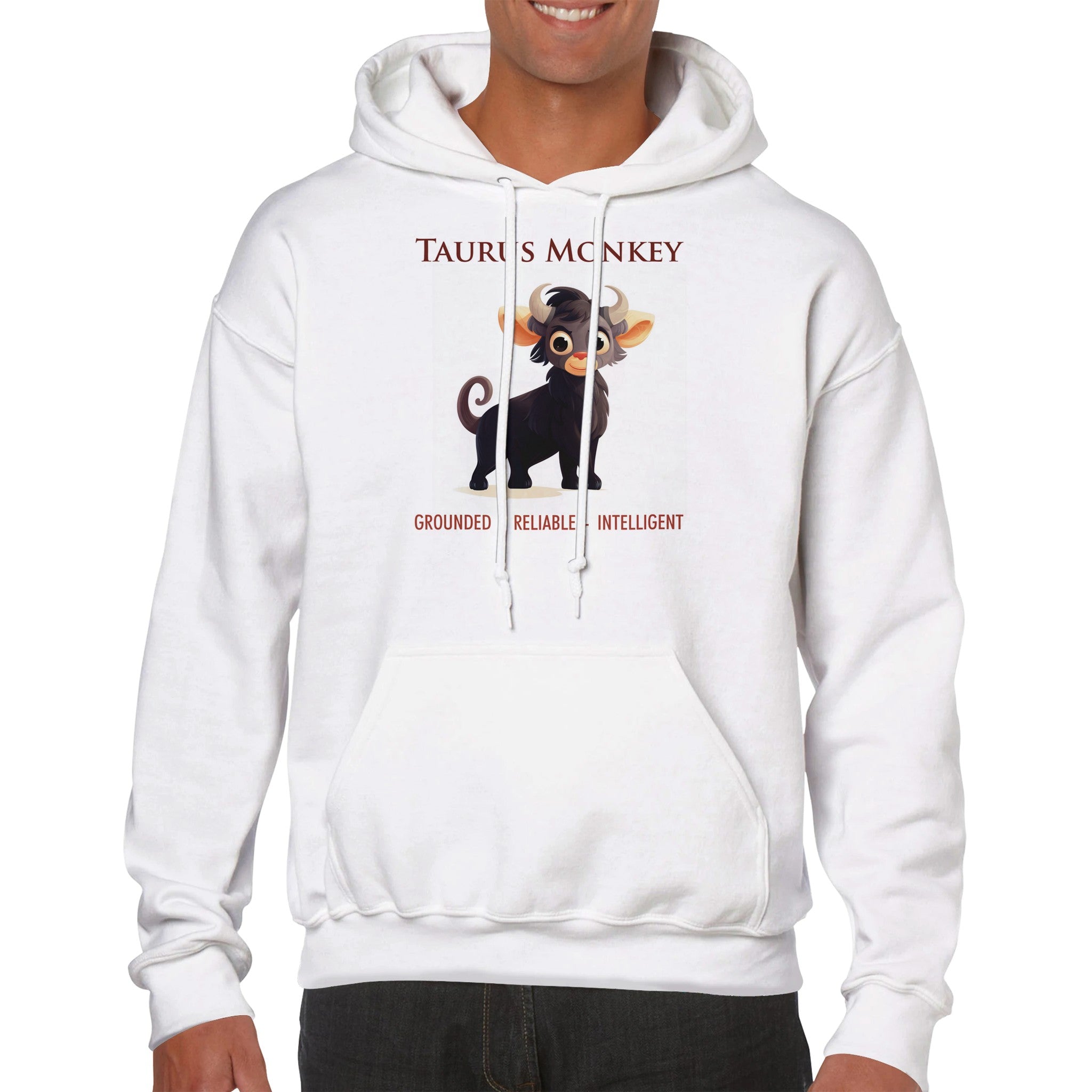 Taurus Monkey Premium Unisex Pullover Hoodie