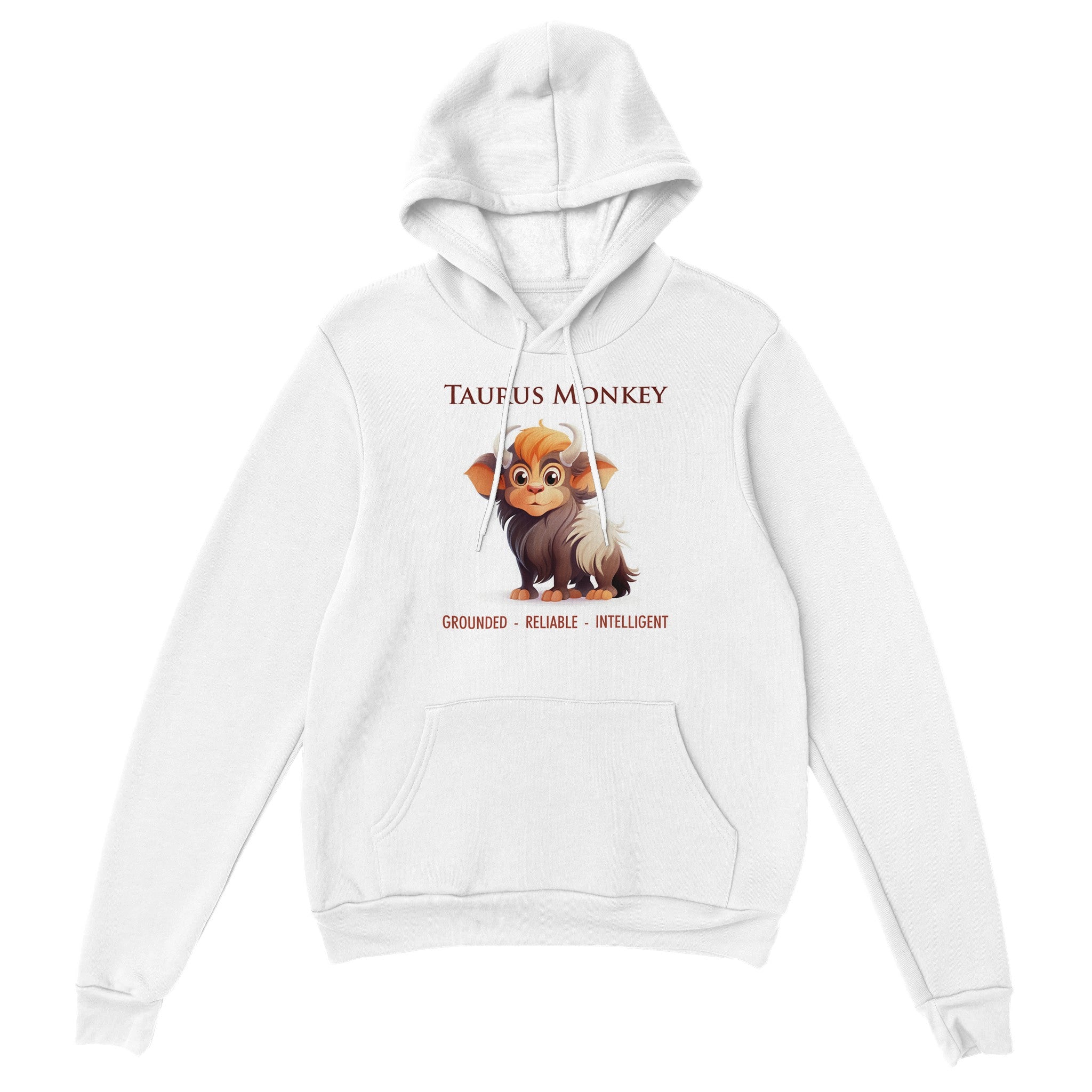 Taurus Monkey (F) Premium Unisex Pullover Hoodie