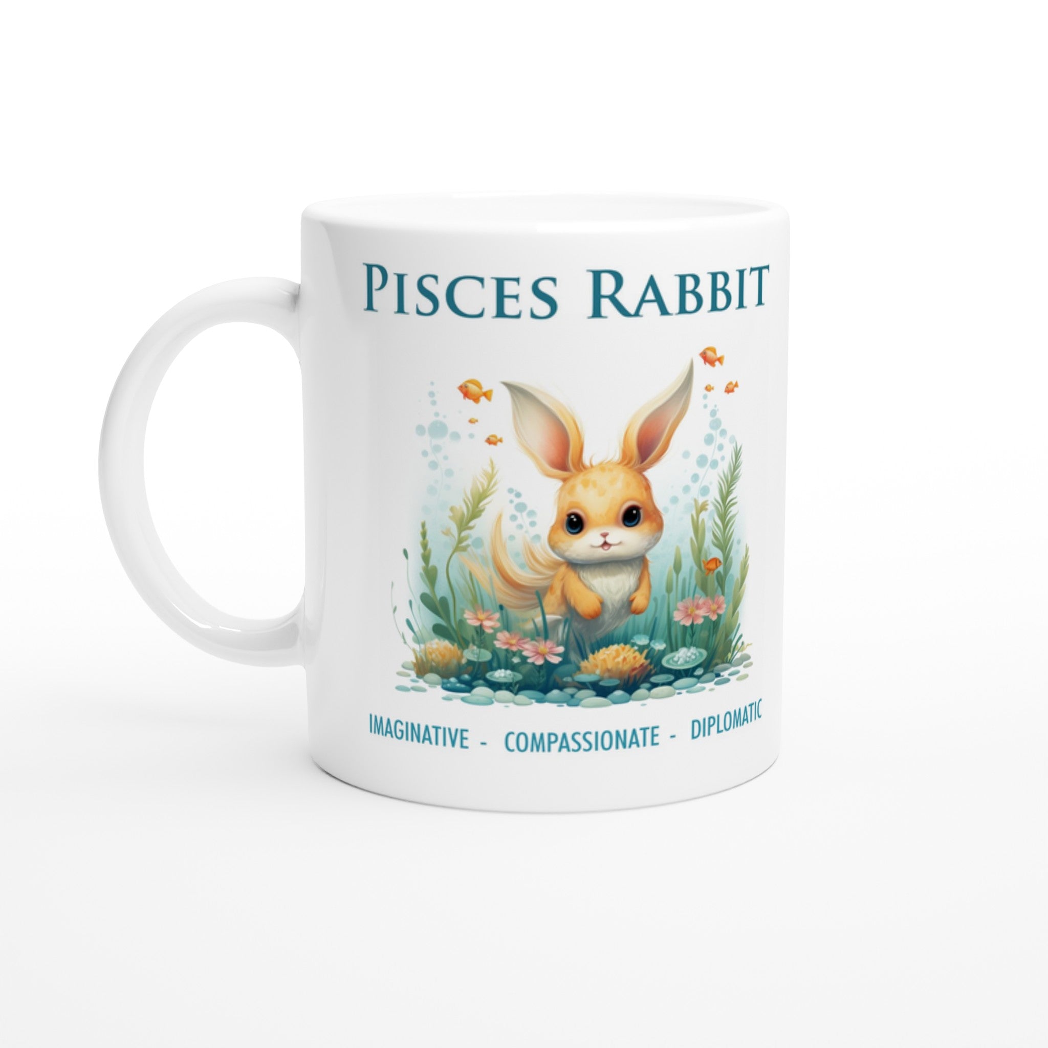 Pisces Rabbit (F) Ceramic Mug