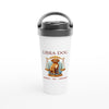 Libra Dog Stainless Steel Travel Mug